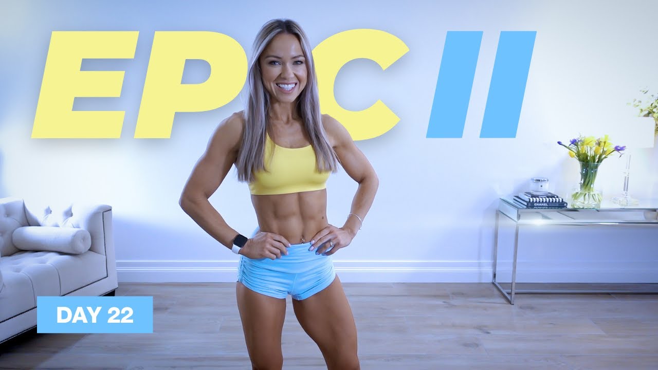 Dumbbell Lower Body COMPLEX Workout / Leg Day - EPIC II - Day 22 - Caroline Girvan