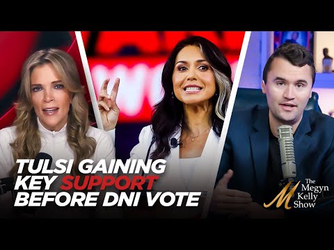 Tulsi Gabbard Gets Some Surprising Support as She Heads Toward Crucial DNI Vote, with Charlie Kirk