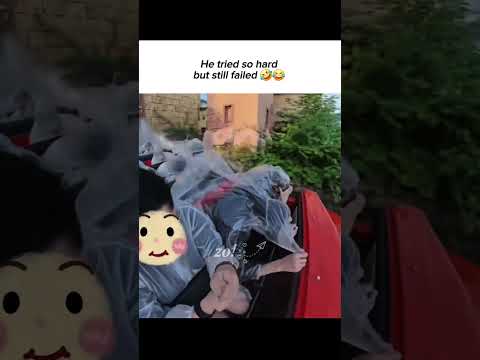 He tried so hard but still failed ๐ || #shorts #zo