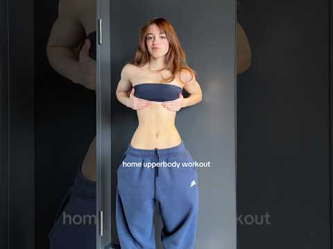 Home Upperbody Workout to get snatched⏳