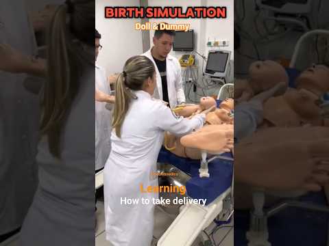 Labor simulation NEET#shorts#mbbs#neet#aiims #study#anatomy#childbirth#delivery#newborn#labour#mom
