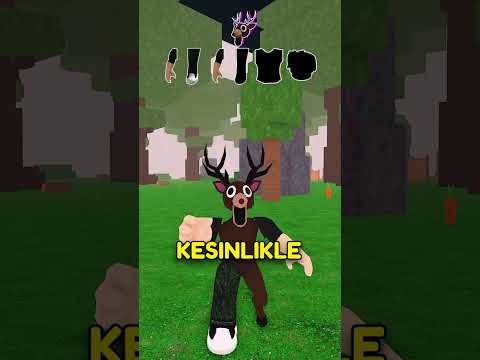 Roblox'ta ADIMI SÖYLEDİĞİNDE HER ZAMAN DOMUZ BACON'A DÖNÜŞÜYORUM! 🥓  #shorts