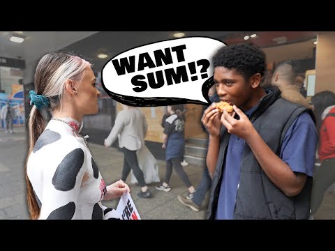 Teens eat CHICKEN in front of VEGAN