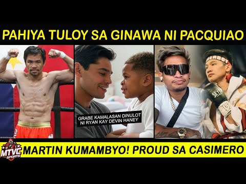 PACQUIAO Bumida ang Tapang 'HANEY Nakakawa na | Casimero at Martin Nagkaayos na