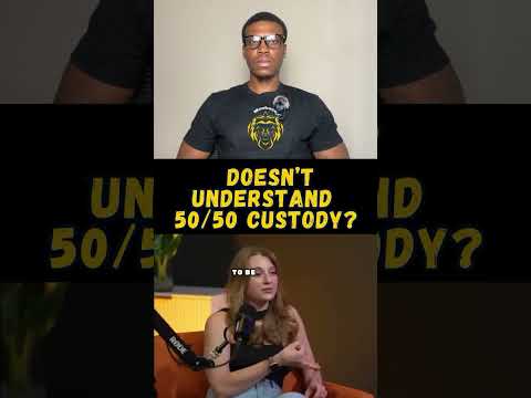 She’s having a hard time understanding 50/50? #Menbuse #foryou #fyp #foryoupage #explore #shortsfeed