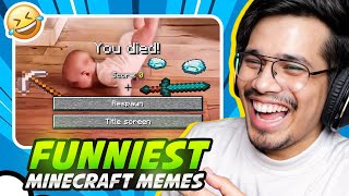 FUNNIEST MINECRAFT MEMES EVER ! 😂 ft. Lilyville Gang