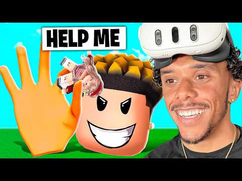 TROLLING On ROBLOX VIRTUAL REALITY