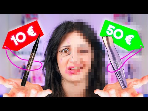 MAKEUP DA 10€ vs MAKEUP DA 50€ 💸 💖