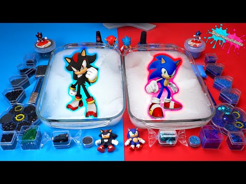 Mezclando Sonic VS Shadow (azul VS negro) - Supermanualidades