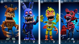 FNAF AR Adventure Killer Animatronics Workshop & Jumpscares Animation