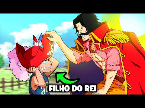 COMO SERIA se O LUFFY Fosse FILHO do GOL D. ROGER em ONE PIECE?!