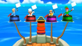 The Top 100: Kimono Rosalina vs Wedding Mario vs Fairy Daisy vs Elf Waluigi - Mario Party Showdown