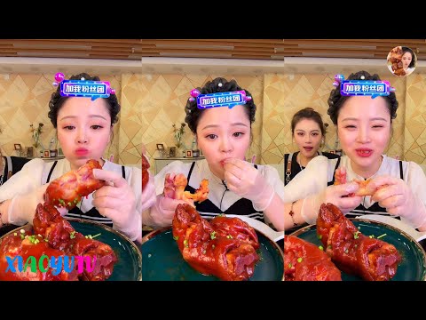 【Xiaoyu Mukbang】XIAOYU EATING SHOW。MUKBANG SATISFYING。Mukbang Chinese。N02。2100623。8