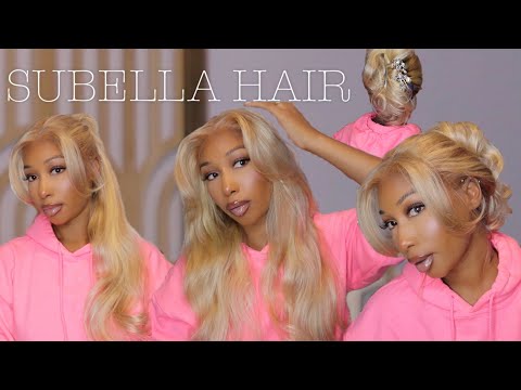 The Perfect Blonde For Me 🙌🏽 Pre-Styled Pre-Cut Lace Ready To Wear Wig Ft.Subella Hair