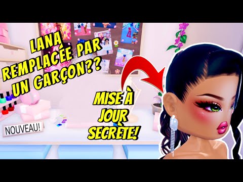 LANA REMPLACÉE PAR UN GARÇON? MISE À JOUR SECRÈTE DANS DRESS TO IMPRESS! ROBLOX