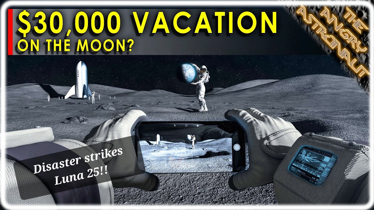 Would you pay SpaceX ,000 for a trip to the Moon? Plus, disaster strikes Luna 25!!