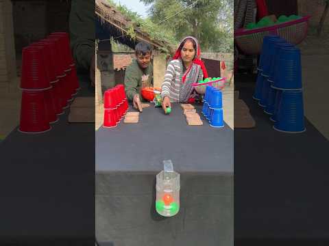 Best boll roll cup drope challenge mom vs son #shorts #game