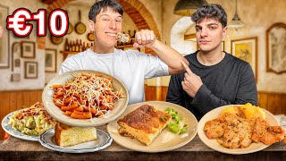 TRATTORIA con MENU' fisso a €10 in provincia di BERGAMO!