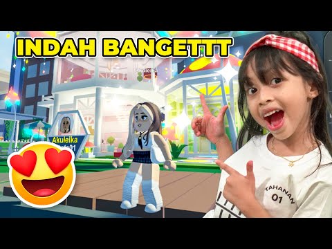 SEHARIAN BARENG LEIKA 😍🥰  LEIKA DAN TOMPEL BERTAMASYA KELILING KOTA [ROBLOX INDONESIA]
