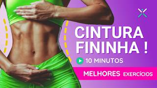 Reduza a Barriga e Elimine os Pneuzinhos Laterais em 10 Minutos | Treino em Casa Poderoso
