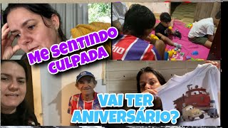 ESTOU ME SENTINDO CULPADA + NÃO IREI FAZER O ANIVERSÁRIO DO BEBÊ? #rotinadiária #Vlogdefamília