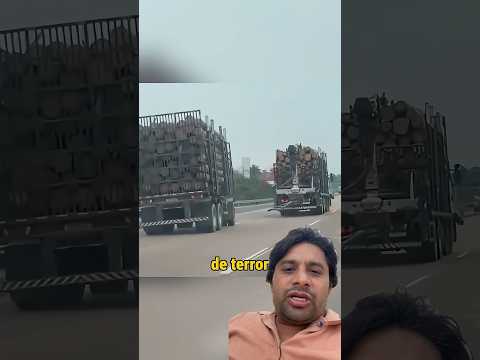Truck se nikla turala accident hote hote bacha ๐๐ผโโ๏ธ #trailer #truckers #trucks #boxtrailer