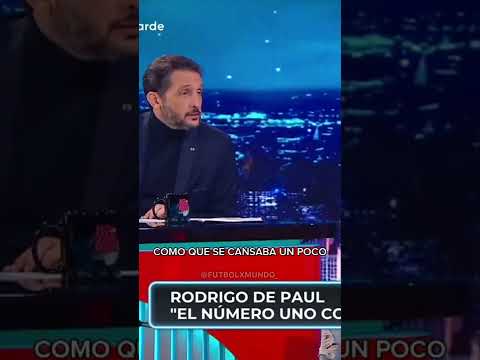 DE PAUL HABLA SOBRE LOS MATES DE MESSI🤣