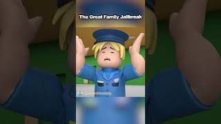 The Great Family Jailbreak in Roblox Brookhaven | #roblox #shorts