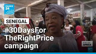 YouTube video thumbnail: Senegalese Consumers Rally Online Against Rising Cost of Living