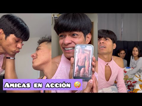 Amigas en acción | todos tenemos una amiga así | Lo mejor de Jairito Solano 😂🤪 #humor #comedia