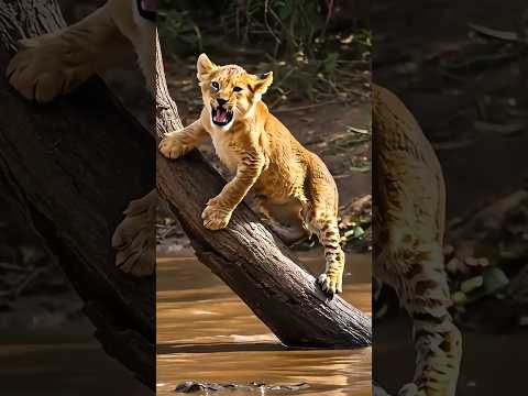 In the Savage Wild, a Lion Cub Needs One Ally to Survive