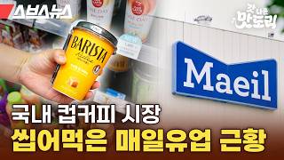 매일유업이 왜 이렇게 무리해 ㄷㄷ 커피시장까지 진출한 매일유업 최신 근황👋 [갓나온 맛도리 EP.138] / 스브스뉴스