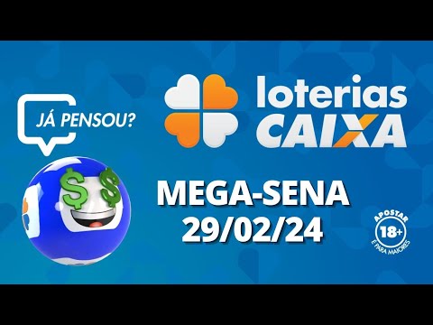 Resultado da Mega-Sena - Concurso nº 2694 - 29/02/2024