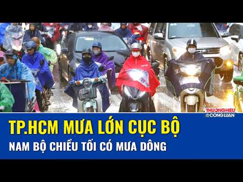  THỜI TIẾT TỐI NAY 19/10: TP.HCM mưa lớn cục bộ, Nam Bộ chiều tối có mưa dông