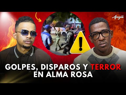 VÍCTIMA ROMPE EL SILENCIO SOBRE BRUTAL ABUSO POLICIAL EN ALMA ROSA ''NOS DISPARARON SIN RAZÓN''