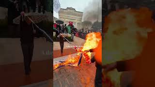 Massive Free Palestine Protest 🇵🇸 | Emotional Gaza Support Rally Goes Viral #shorts #freepalestine