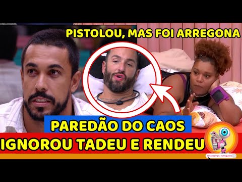 🔥Paredão do CAOS! Maike IGNORA TADEU e SE QUEIMA; Camila PERDE A PACIÊNCIA, MAS CONTINUA COVARDE;