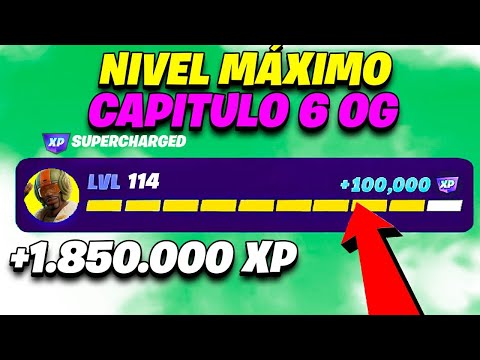 [MAPA de XP] Como *SUBIR RAPIDO DE NIVEL* en FORTNITE OG *BUG de EXPERIENCIA* Capítulo 6 Temporada 1