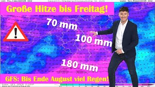 Hitzewarnung bis Freitag, danach Wohlfühlsommer: viel Sonnenschein und 25 bis 30 Grad!