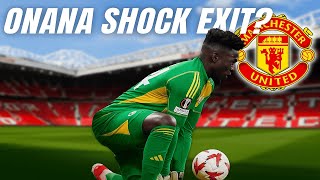 ONANA LEAVES UNITED!|ONANA SHOCK EXIT?| WORST UNITED KEEPER?