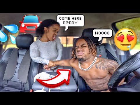 ASKING RICH TO COME TO THE BACKSEAT TO SEE HIS REACTION