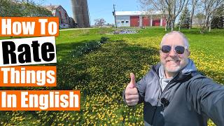 How to Rate Things in English! ⭐⭐⭐⭐⭐