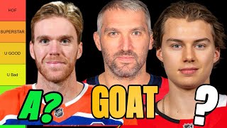 Ranking Every NHL Teams Best Player (Tier List)