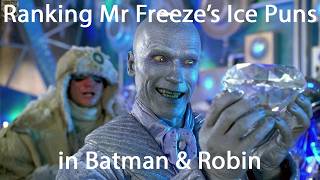 Ranking Mr Freeze's Ice Puns in Batman & Robin