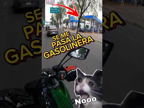 Nomas dos gasolineras se me pasaron 😂.#motovlogger #reels #viral #z1000