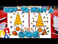 Drawing a Cute Fall Gnome