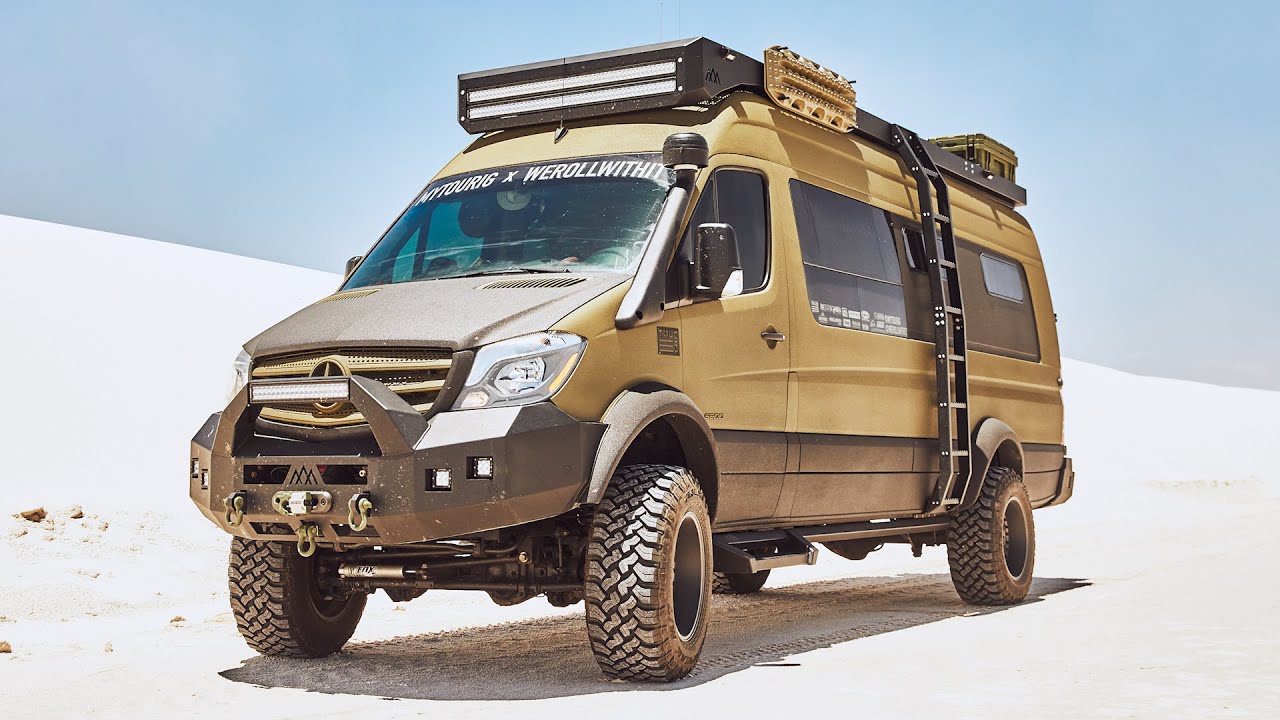Insane Off-Road Van Conversion // An In-Depth Look At The Ultimate Custom Campervan ⛰️🚐