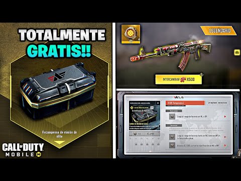 1 | CAJA ATLAS | COMO CONSEGURI LA NUEVA ARMA LEGENDARIA GRATIS EN LA NUEVA TEMPORDA DE COD MOBILE