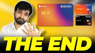HDFC Swiggy Credit Cards THE END | Bye Bye Champ 😢😢