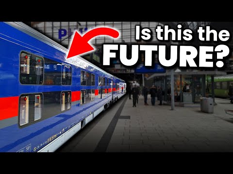 I slept on Europe’s UNIQUE brand-new overnight train!